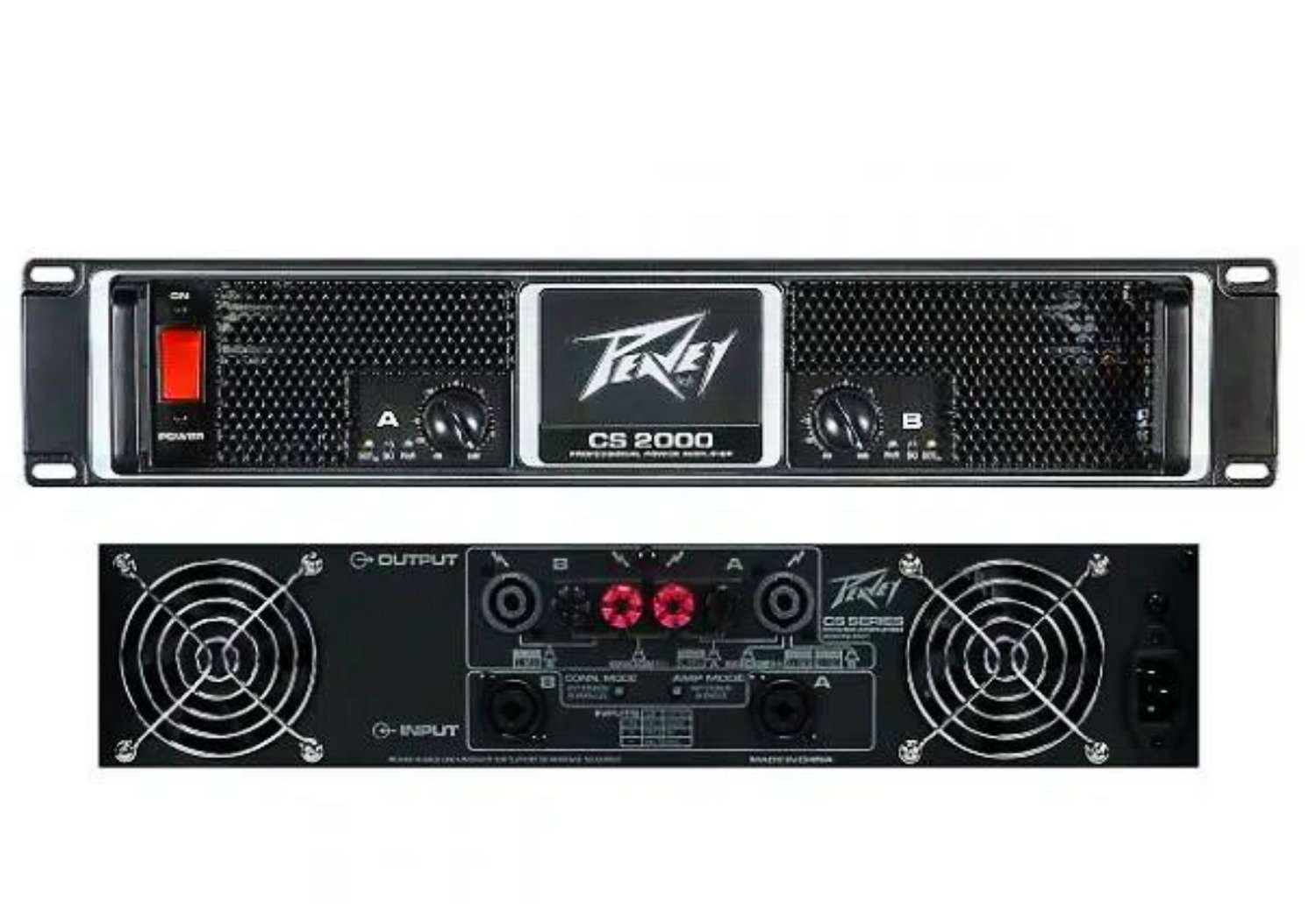 Peavey CS2000 Professional Stereo Power Amplifier - Heavy Duty - City Sounds Nairobi