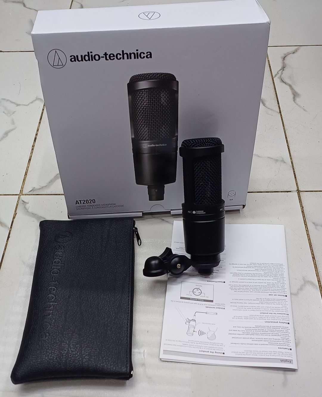 Audio Technica AT2020 Professional Studio Condenser Mic - City Sounds Nairobi