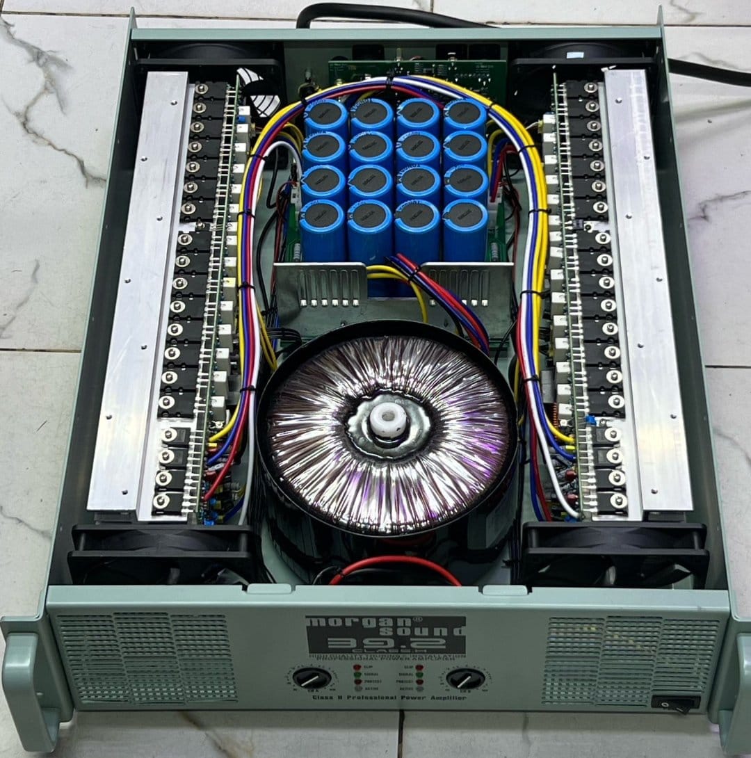 Morgan 392 Professional PA Power Amplifier 64 Transistor - City Sounds Nairobi