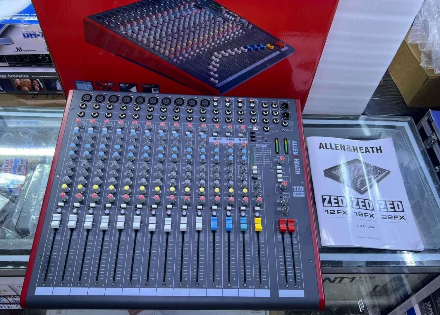 Allen & Heath ZED-16FX Professional Studio Mixer USB - City Sounds Nairobi