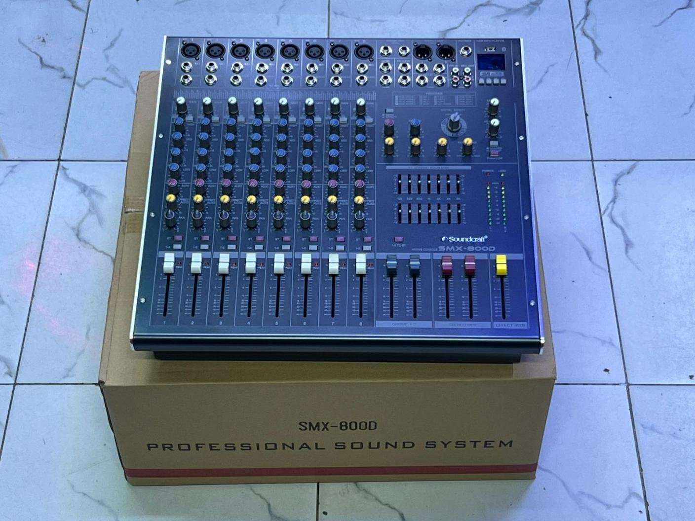 Soundcraft SMX 800D Dual 1000W Powered Live Sound Mixer - City Sounds Nairobi