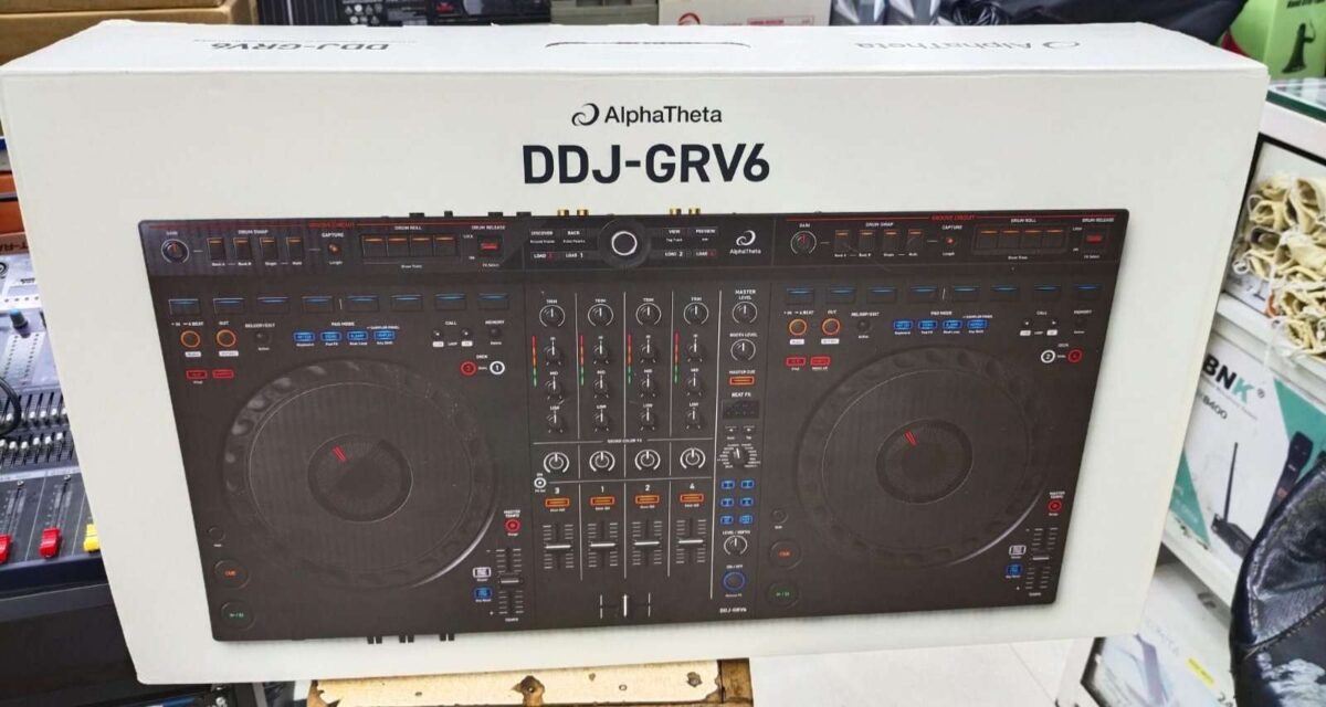 AlphaTheta DDJ-GRV6 Professional 4-Channel DJ Controller - City Sounds Nairobi