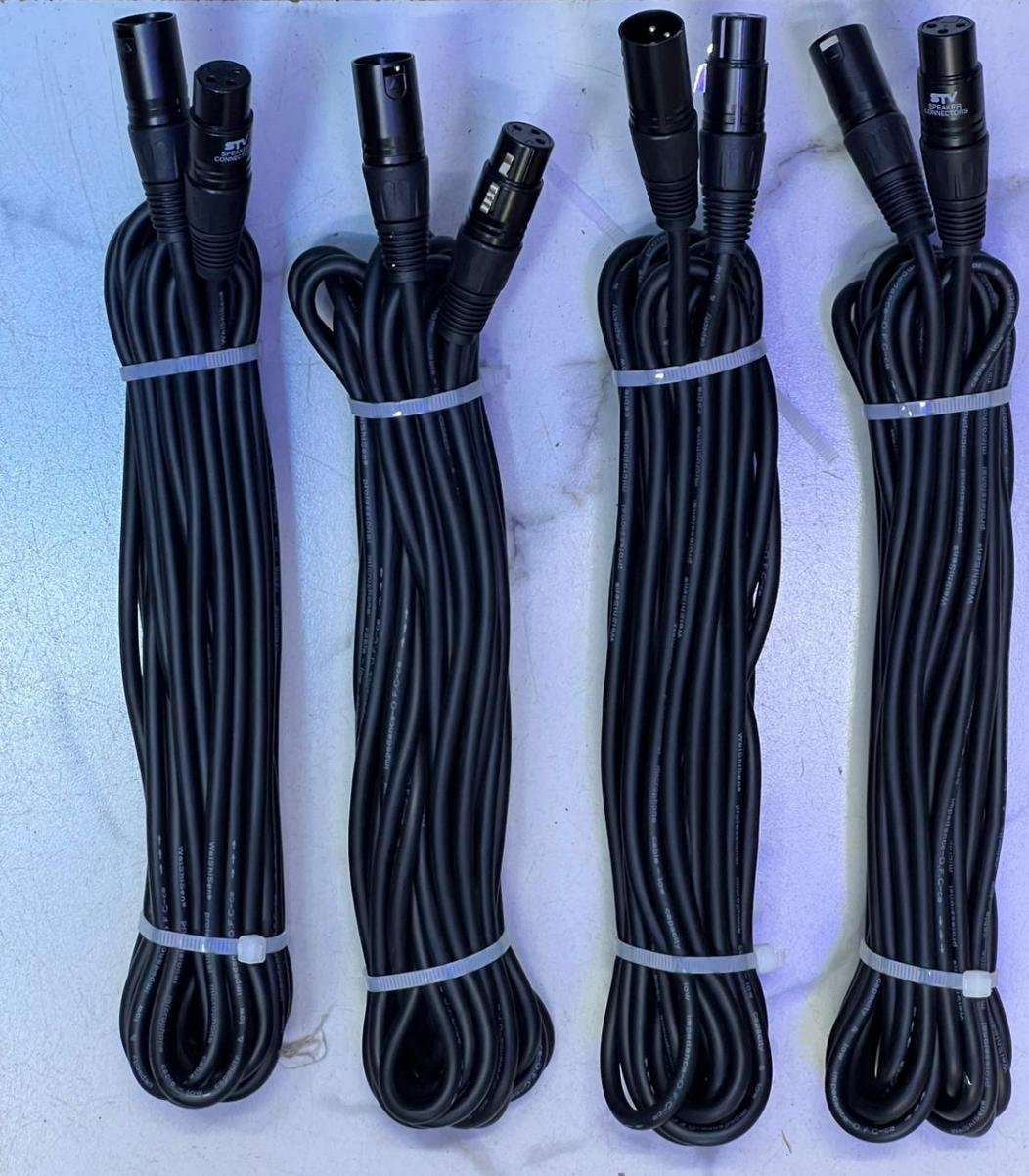 Professional 10m XLR Balanced Microphone Cable for Studio & Live - City Sounds Nairobi