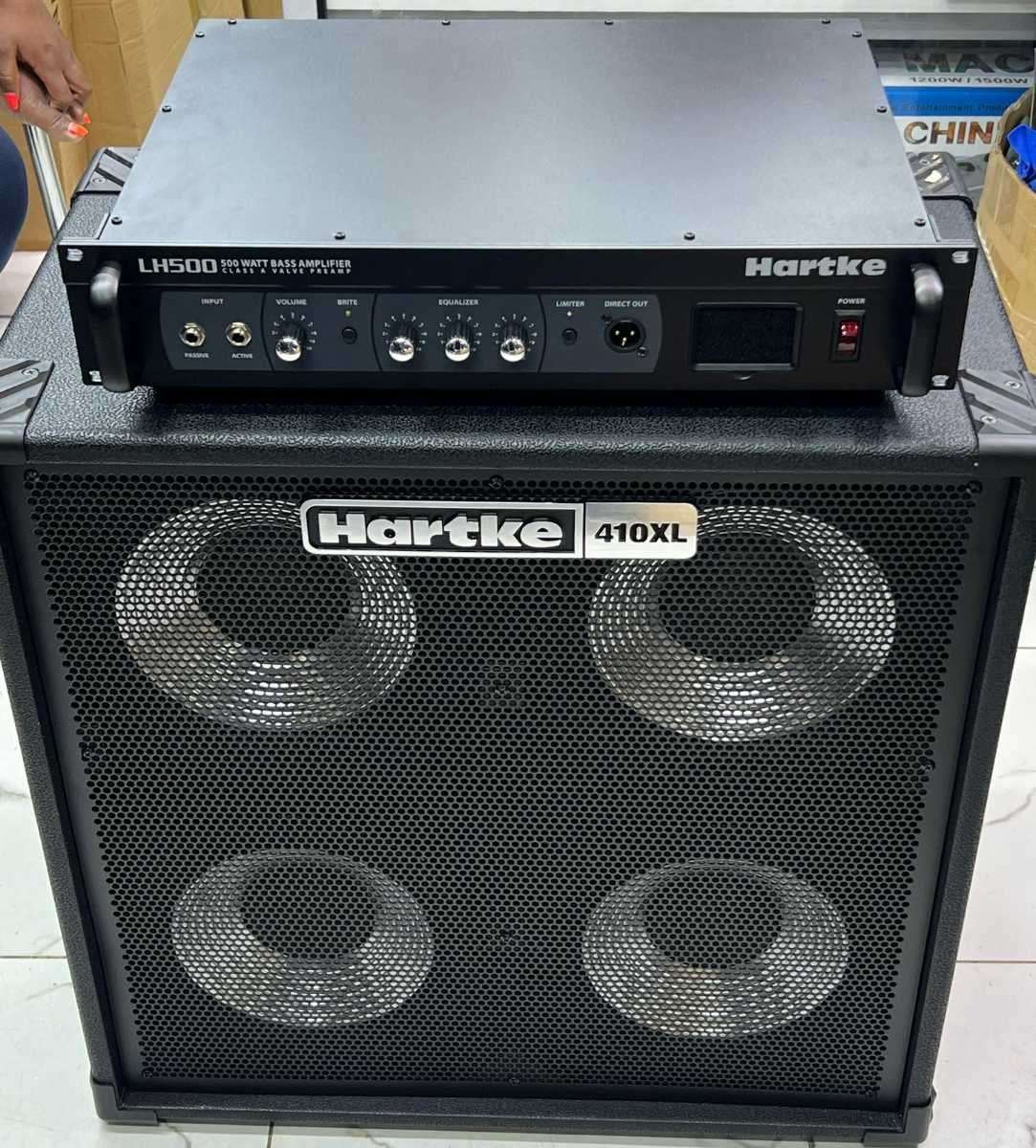 Hartke LH500 & 410XL Pro Bass Rig - 500W Tube Amplification - City Sounds Nairobi