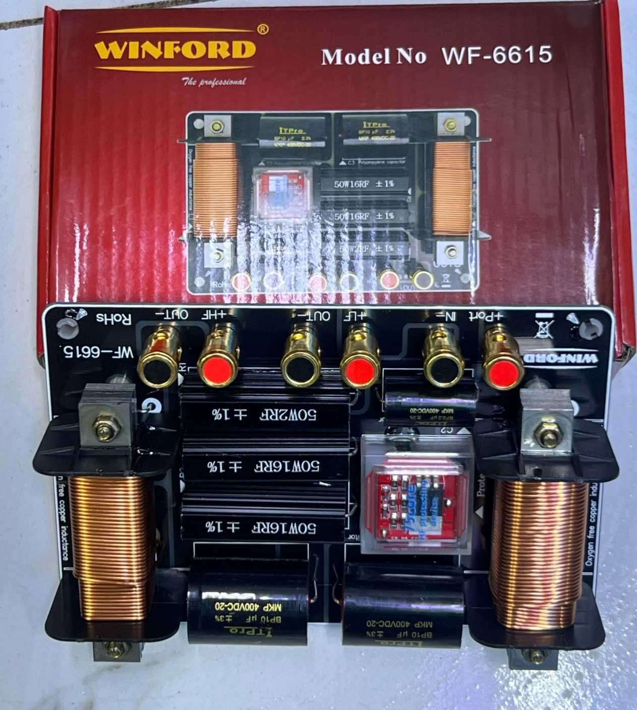 WINFORD WF-6615 Dual-Channel Audio Crossover 1000W - City Sounds Nairobi