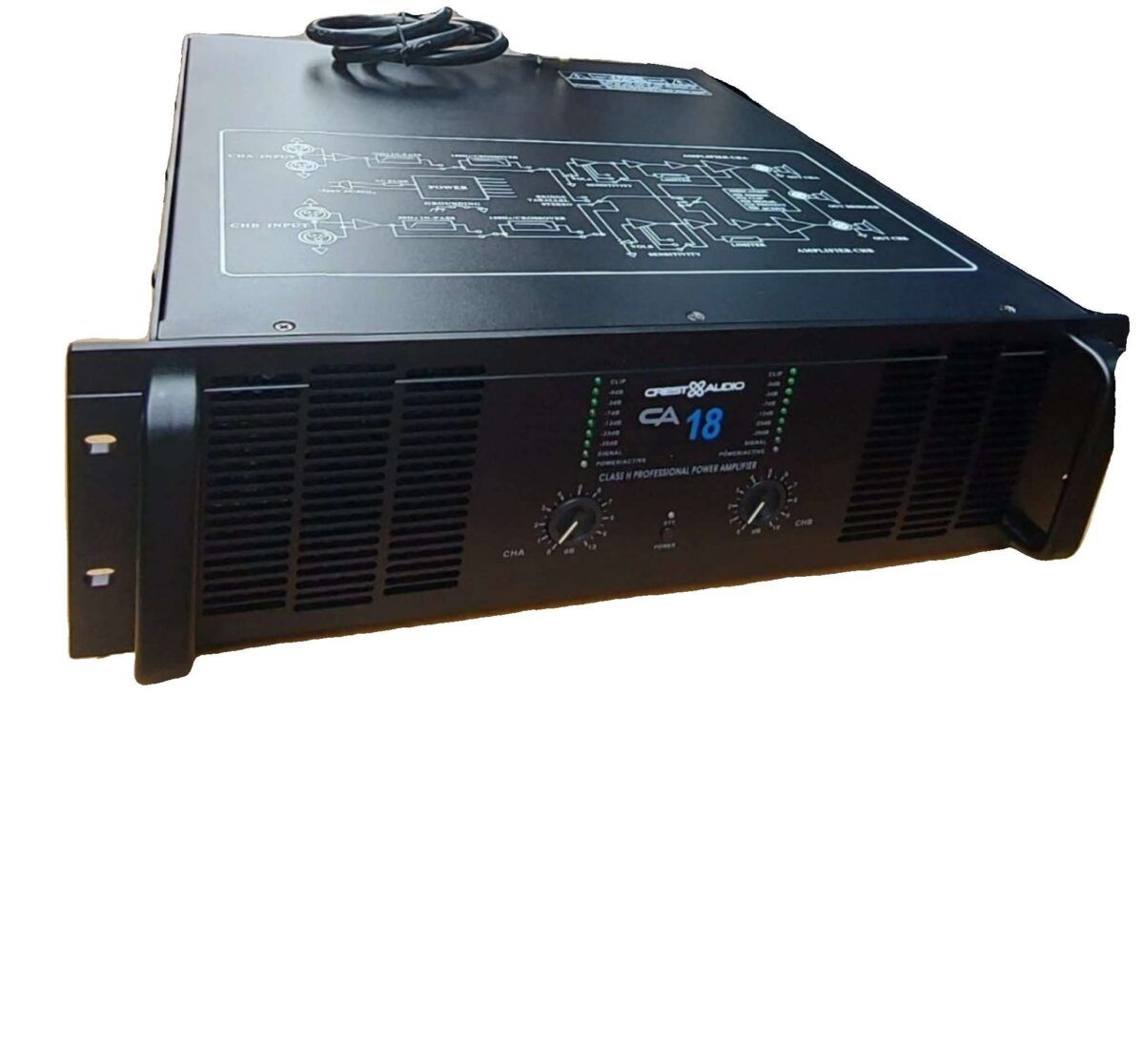 Crest Audio CA 18 Heavy-Duty PA Power Amplifier 5000W - City Sounds Nairobi