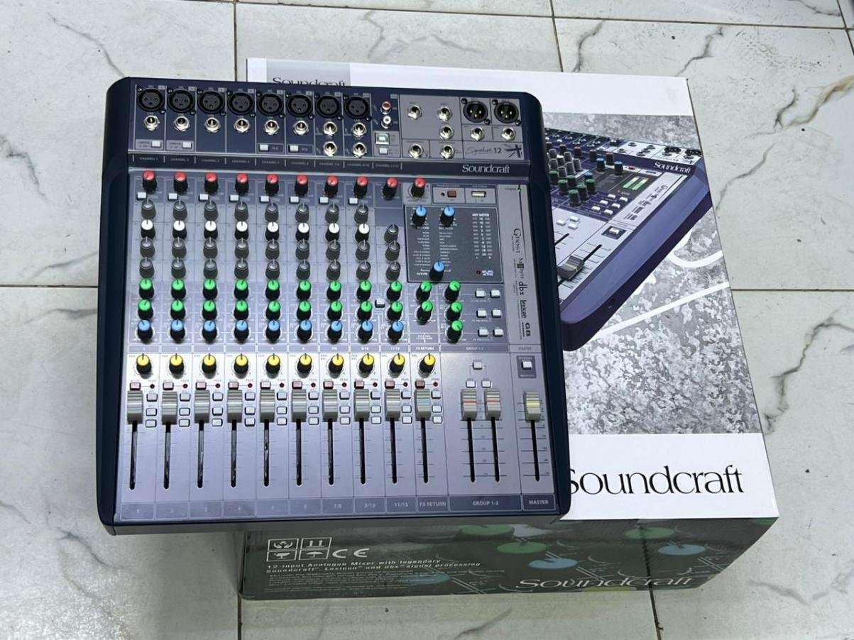 Soundcraft Signature 12 Professional 12-Channel Mixing Console - City Sounds Nairobi