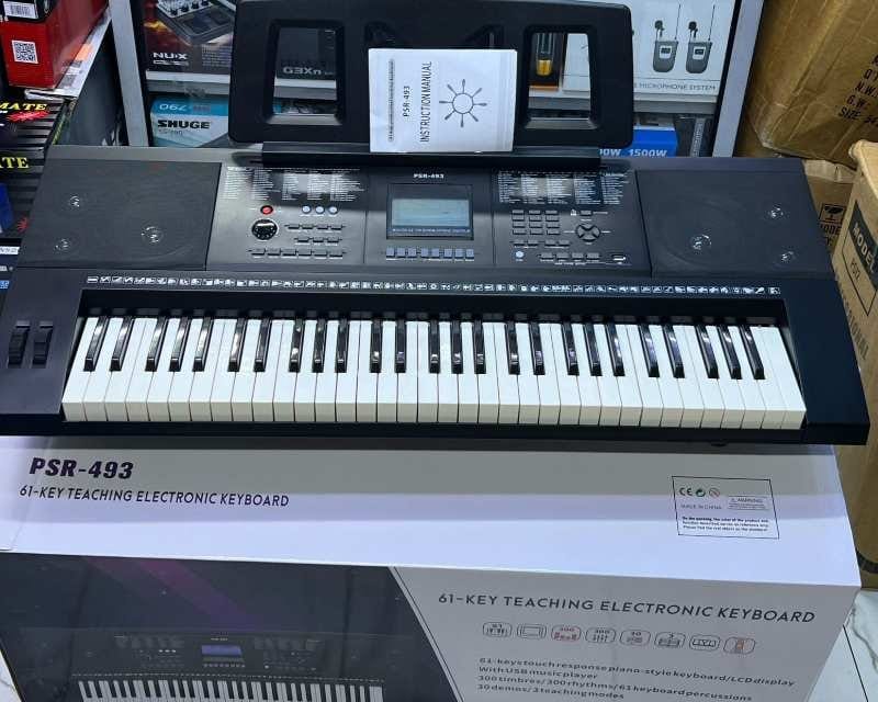 PSR-493 61-Key Semi-Weighted Teaching Piano - USB MIDI - City Sounds Nairobi