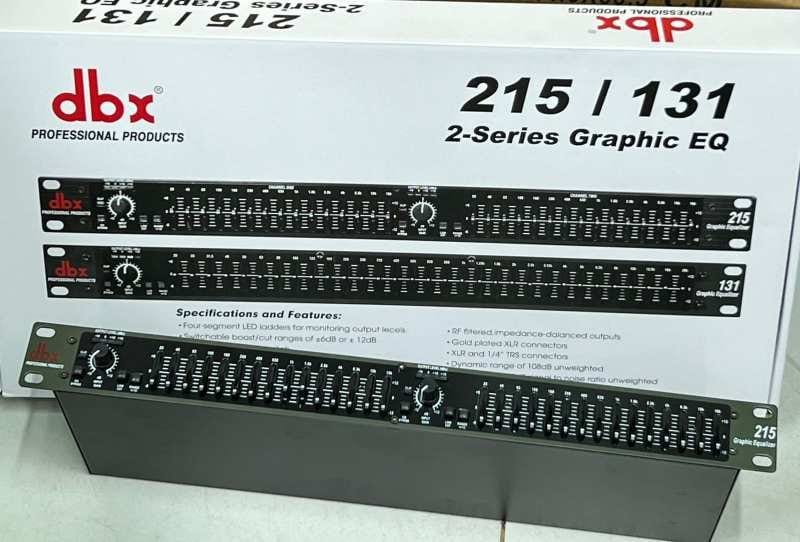 dbx 215/131 Professional Audio Graphic EQ - Studio & Live - City Sounds Nairobi
