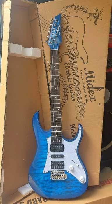 Ibanez GRG150QA Quilted Blue Electric Guitar - Affordable Pro - City Sounds Nairobi
