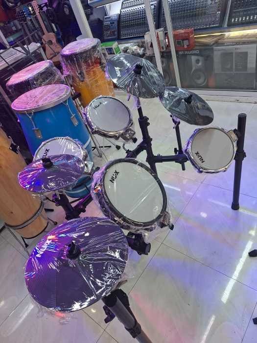 NUX DM-7X Electronic Drum Kit - Mesh Heads Professional Setup - City Sounds Nairobi