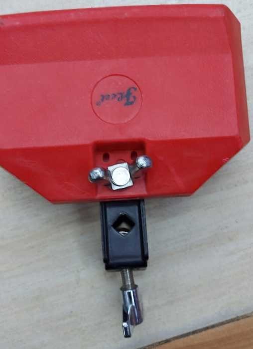 Vibrant Red Plastic Cowbell - Crisp Latin Percussion Sound - City Sounds Nairobi