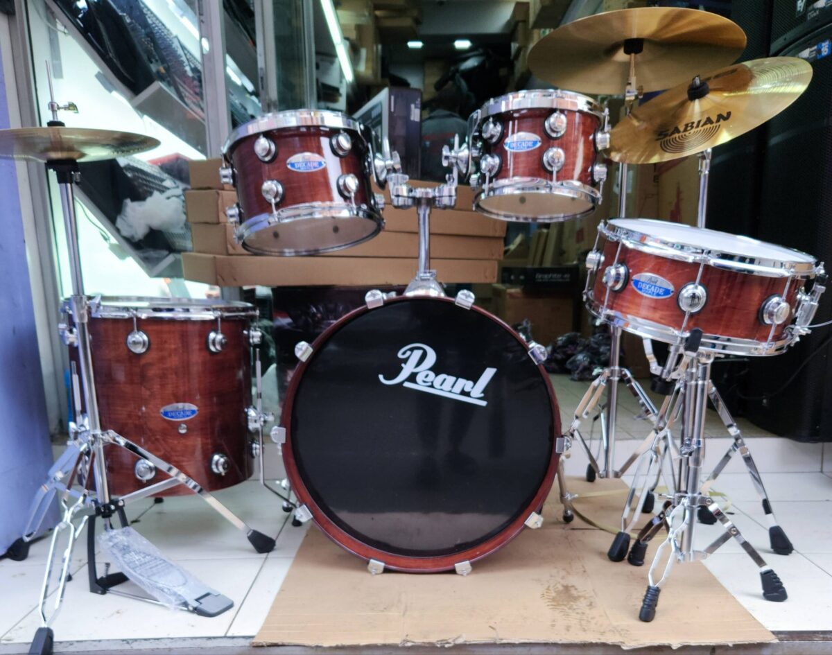 Pearl 5-Piece Acoustic Drum Kit - Studio & Stage Ready - City Sounds Nairobi