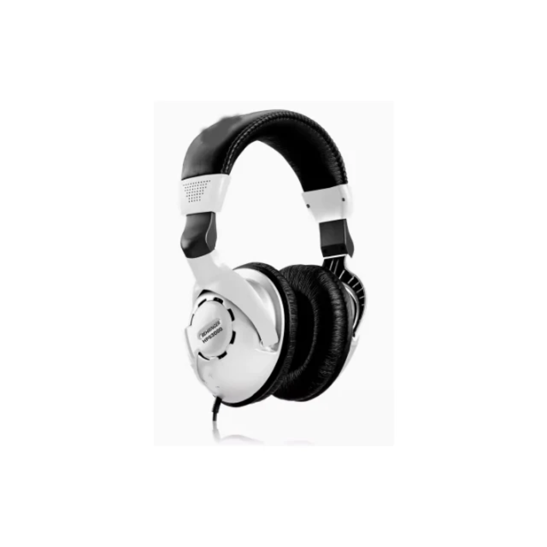 Behringer HPS3000 High-Performance Studio Headphones Silver/Black - City Sounds Nairobi