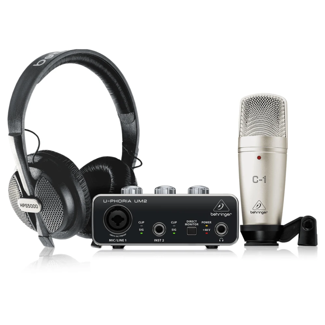 Behringer U-PHORIA UM2 Complete Recording Toolkit - City Sounds Nairobi