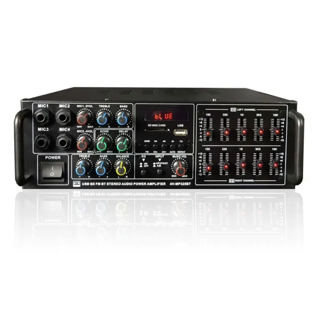 AV-325BT Bluetooth Amplifier 2000W Peak - Pro Karaoke System - City Sounds Nairobi