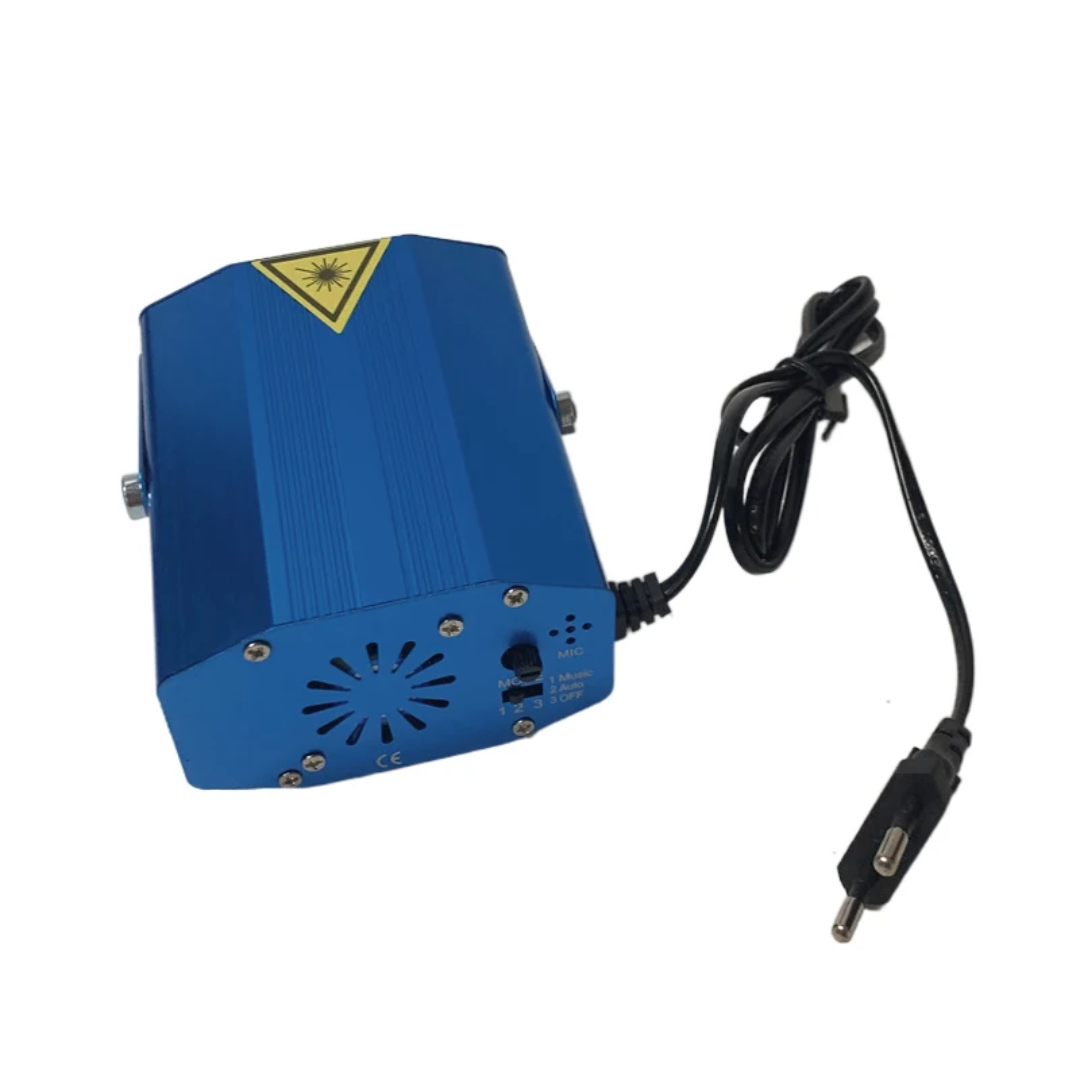 Compact Dual-Color Laser Projector | Audio-Reactive Dance Floor - City Sounds Nairobi