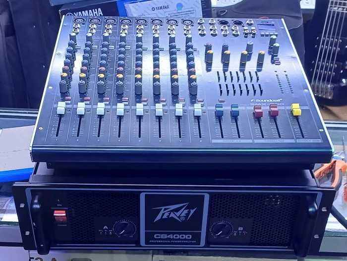 Soundcraft SMX800 + Peavey CS 4000 Professional Stage Bundle - City Sounds Nairobi