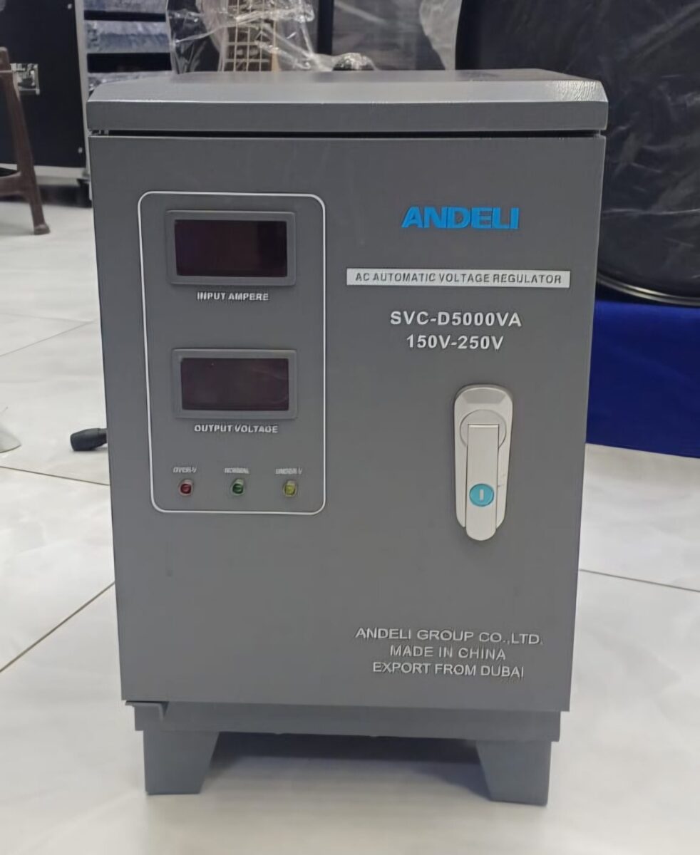 Andeli SVC-D5000VA 5kVA Voltage Stabilizer for Audio Equipment - City Sounds Nairobi