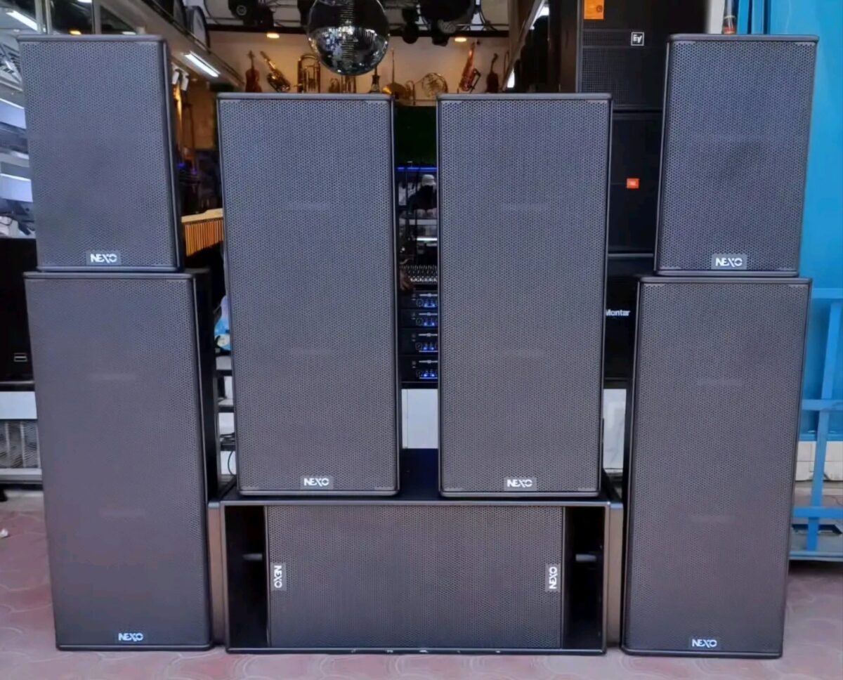 Nexo Professional Audio System - Premium PA Equipment - City Sounds Nairobi