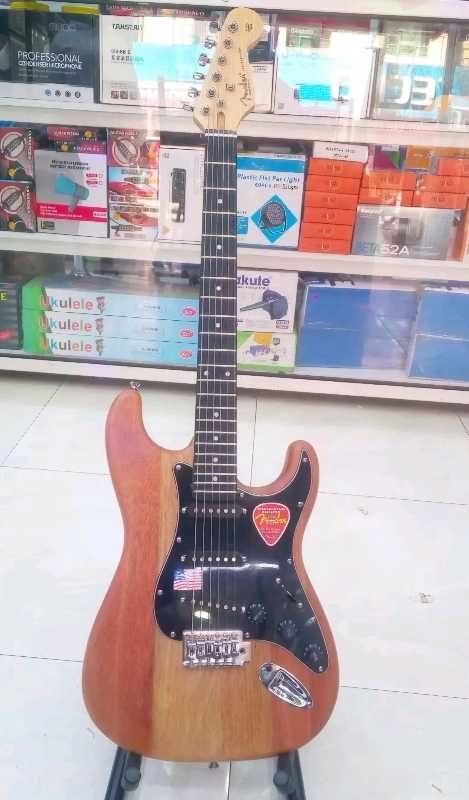 Fender Solo Stratocaster Natural - Pro Electric Guitar Kenya - City Sounds Nairobi