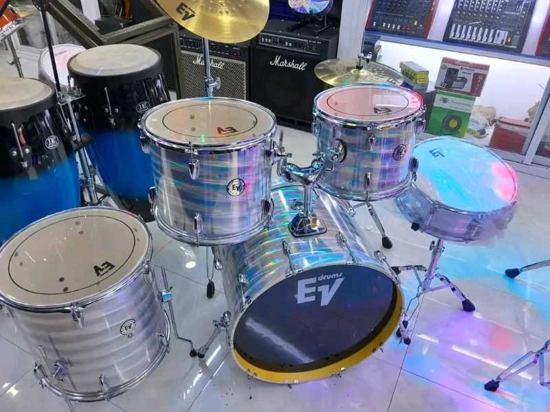 EV 5pc Acoustic Drumset | Studio-Ready Professional Kit - City Sounds Nairobi