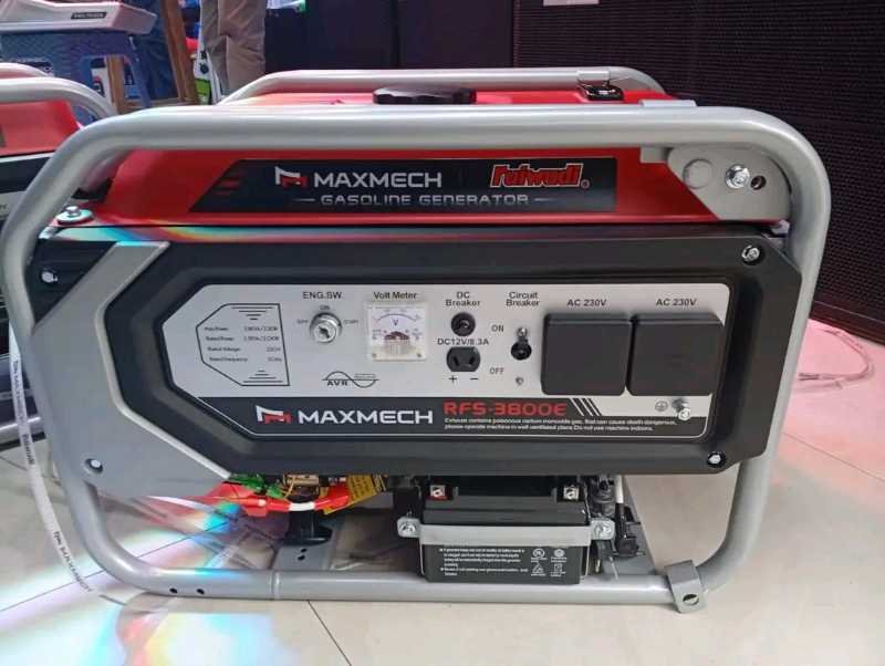Maxmech RFS-3800E 2.8KVA Petrol Generator with Electric Start - City Sounds Nairobi