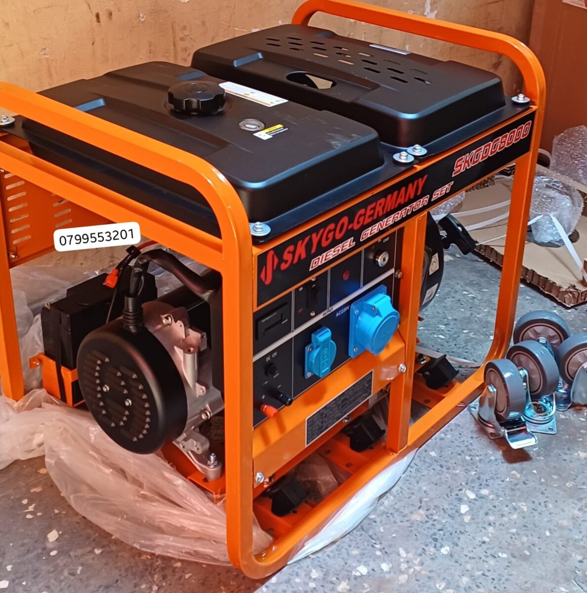Skygo SKGDG-8000 Diesel Generator 8kVA Backup Power Unit - City Sounds Nairobi