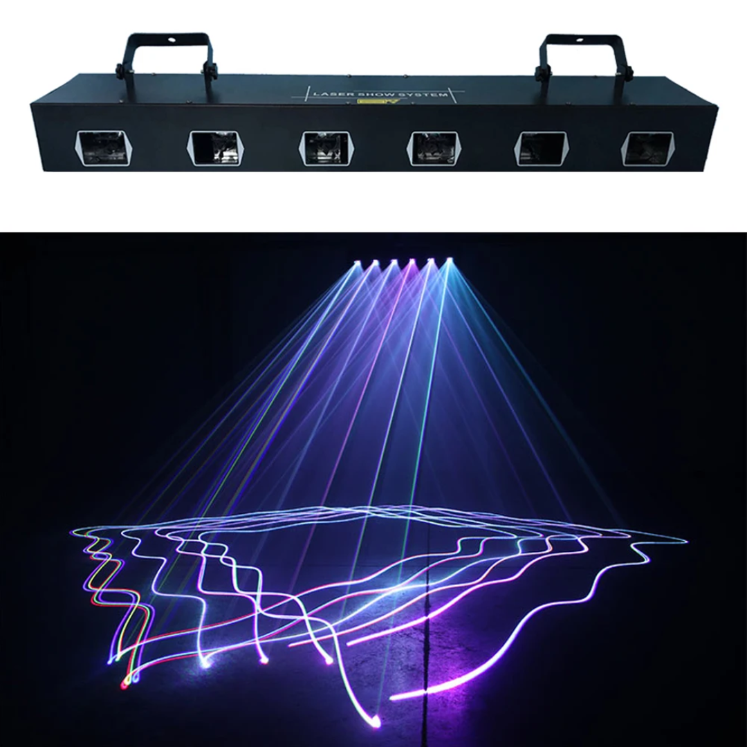 Show Time 6 Holes Batten Laser Lights RGB Pro - City Sounds Nairobi