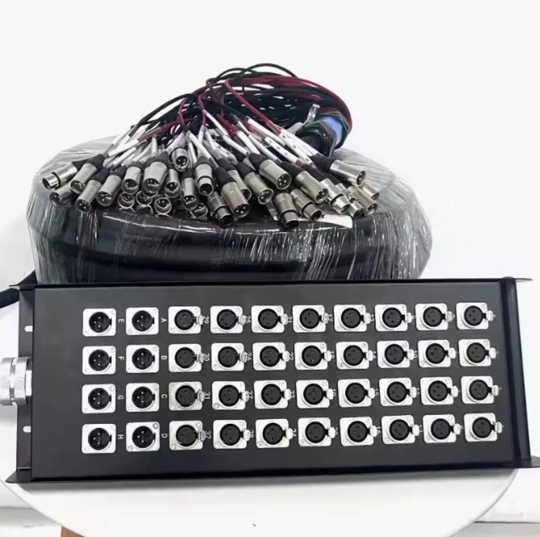 32 Channel Stage Box Snake Cable 50m - Professional XLR Multicore - City Sounds Nairobi
