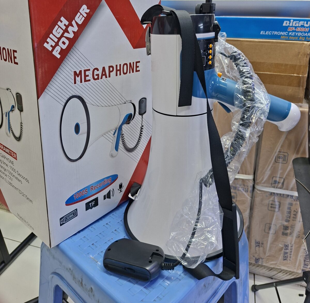 Professional Bluetooth Megaphone 1000W Voice Amplifier - City Sounds Nairobi