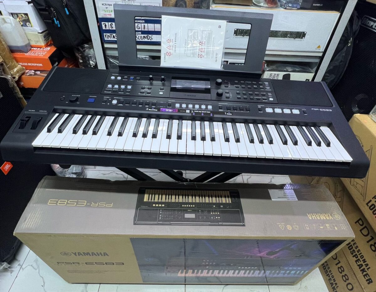 Yamaha PSR-E583 61-Key Arranger: Professional Portable Keyboard - City Sounds Nairobi