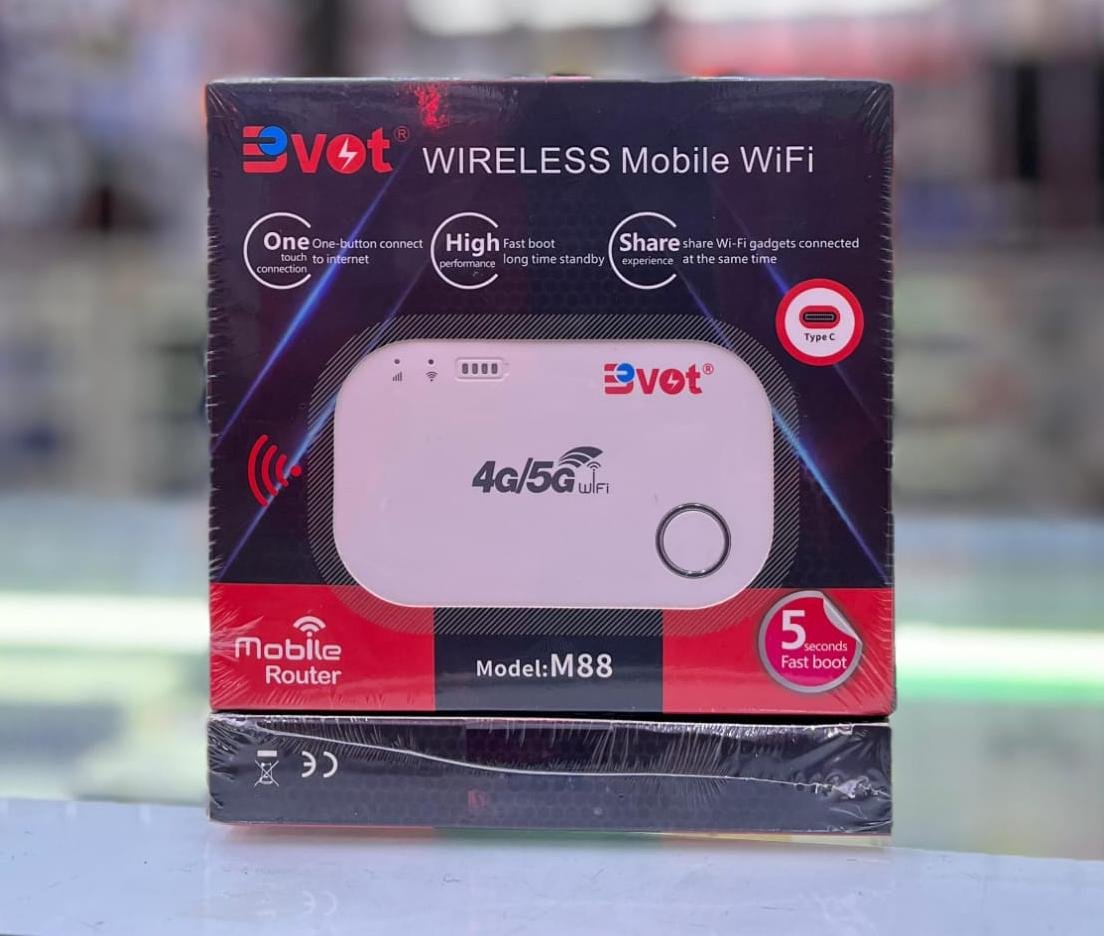 BVOT M88 5G Portable Mobile Router - Ultra-Fast Wireless - City Sounds Nairobi