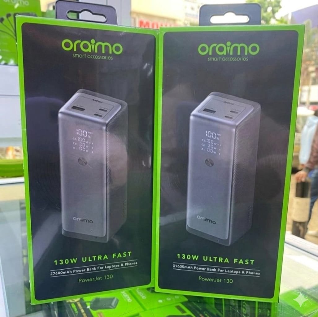 Oraimo PowerJet 130W 27600mAh Laptop Charging Station - City Sounds Nairobi