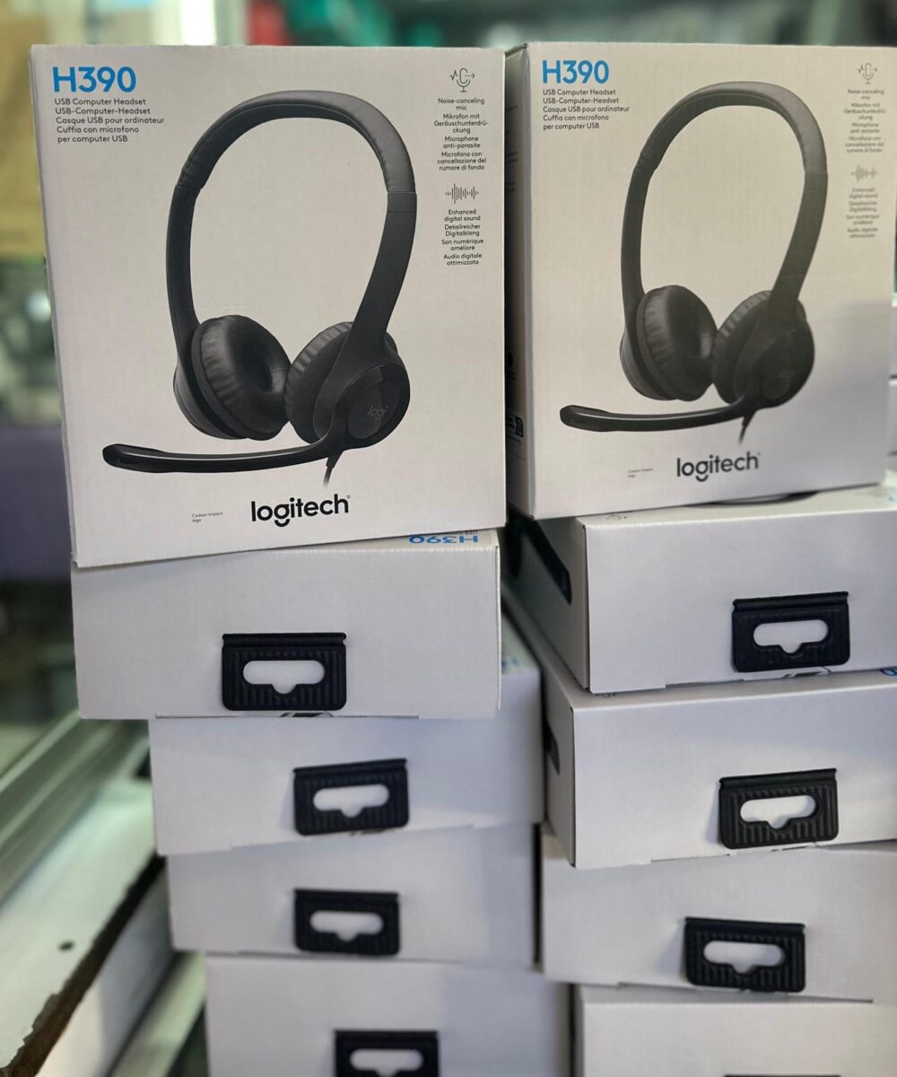 Logitech H390 USB Headset - Pro Communication Headphones - City Sounds Nairobi