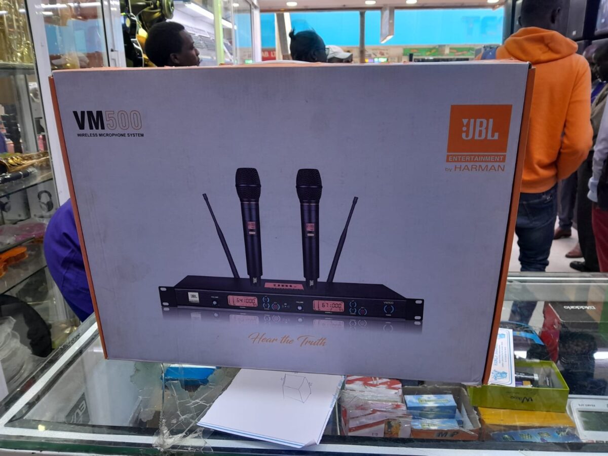 JBL VM500 Dual Handheld UHF Wireless Mic System - City Sounds Nairobi