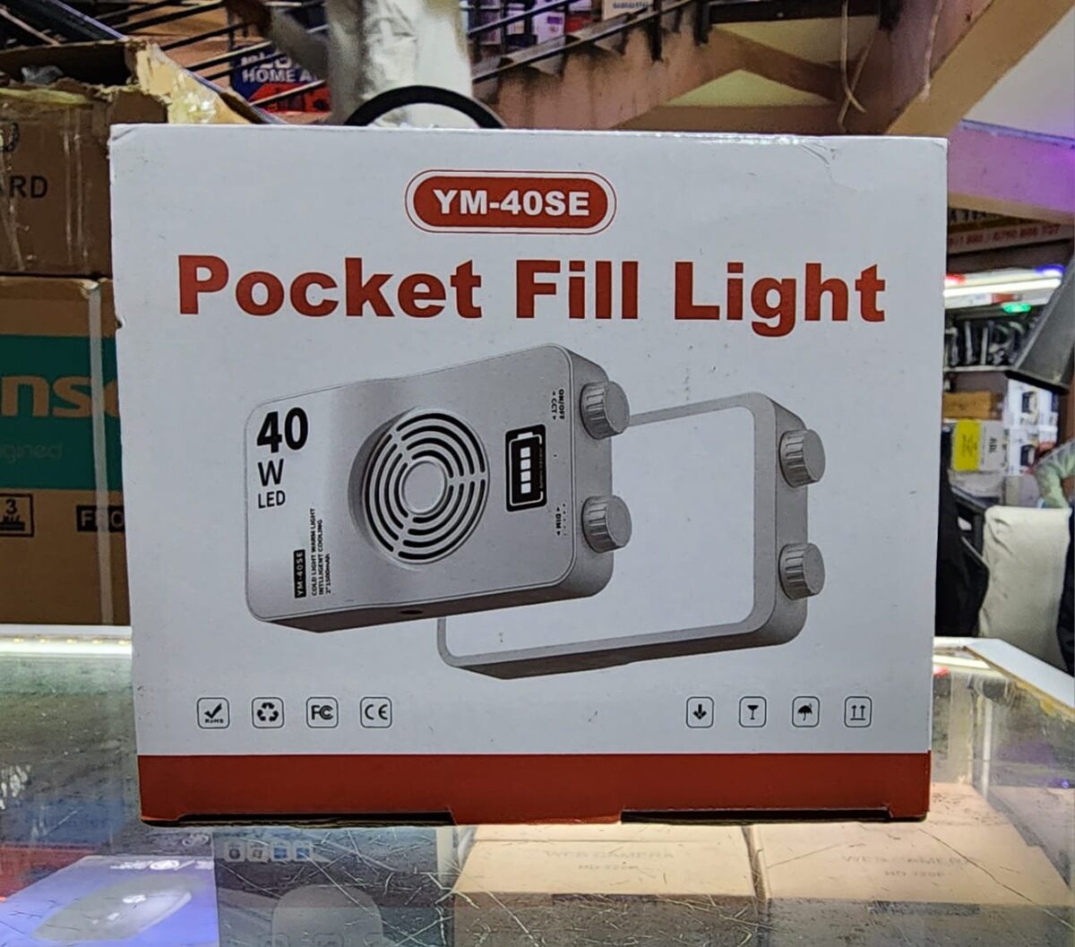 YM-40SE Pocket Fill Light 40W LED - Professional Video Lighting - City Sounds Nairobi