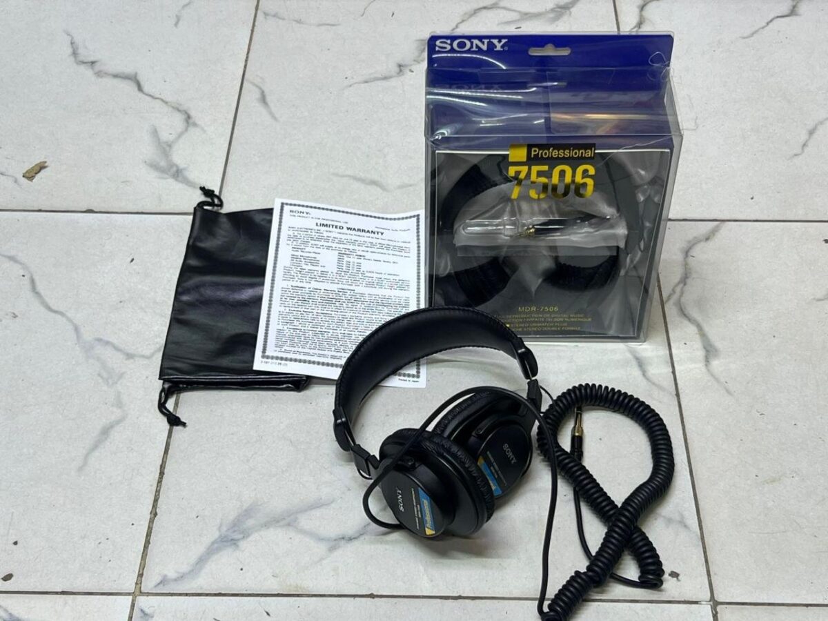 Sony MDR-7506 Professional Studio Monitor Headphones Nairobi - City Sounds Nairobi