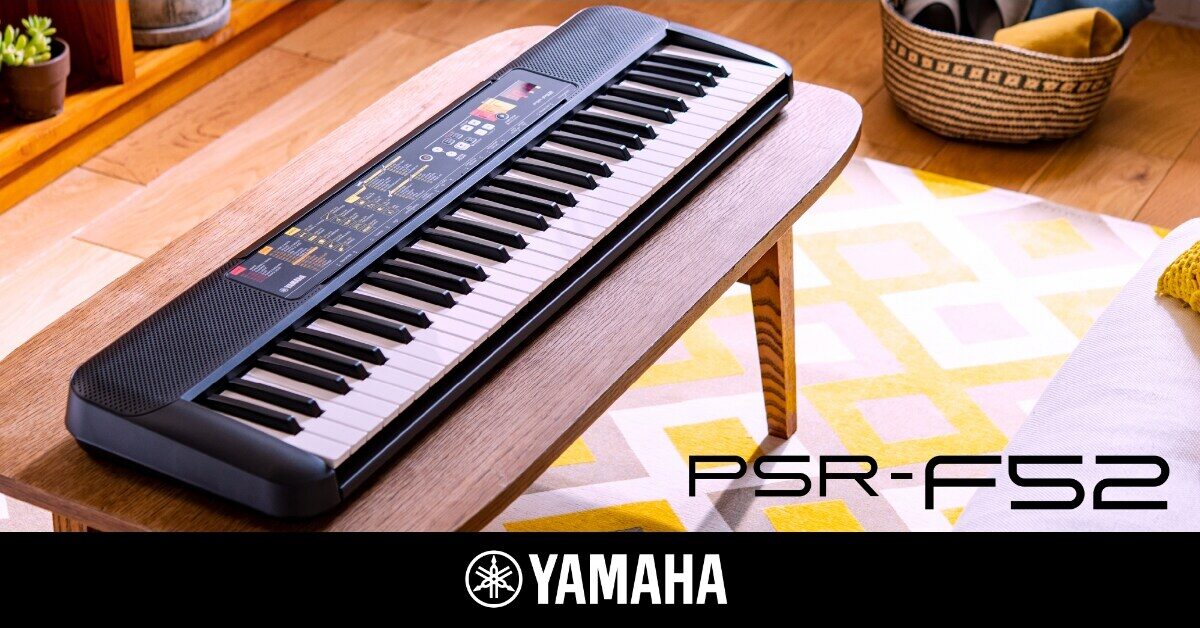 Yamaha PSR-F52 61-Key Portable Keyboard for Aspiring Musicians - City Sounds Nairobi