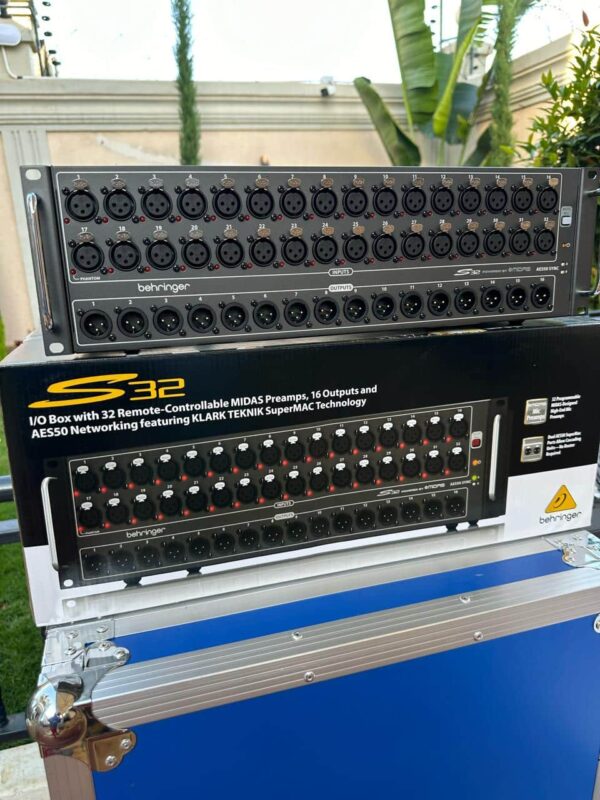 Behringer S32 32-input 16-output Digital Stage Box - City Sounds Nairobi