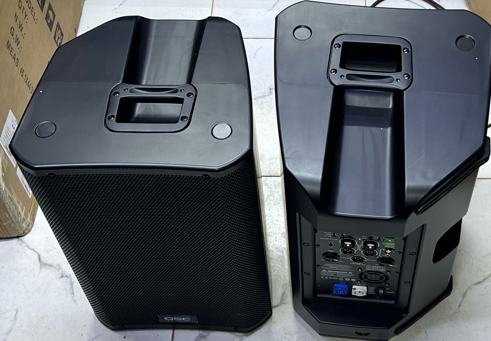QSC powered speakers - City Sounds Nairobi