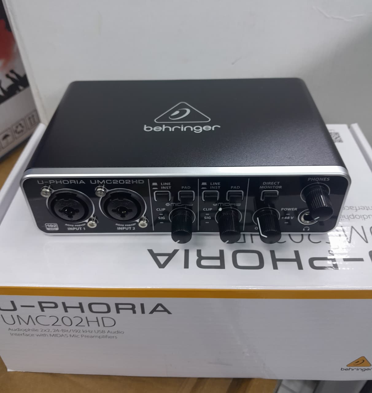 Behringer U-Phoria UMC202HD 2x2 USB Audio Interface - City Sounds Nairobi