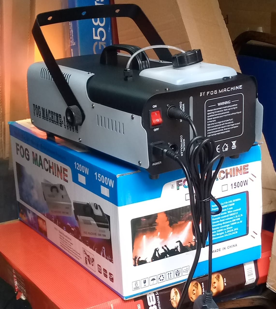 1500W Professional Stage Fog Machine - photo 2 - City Sounds Nairobi