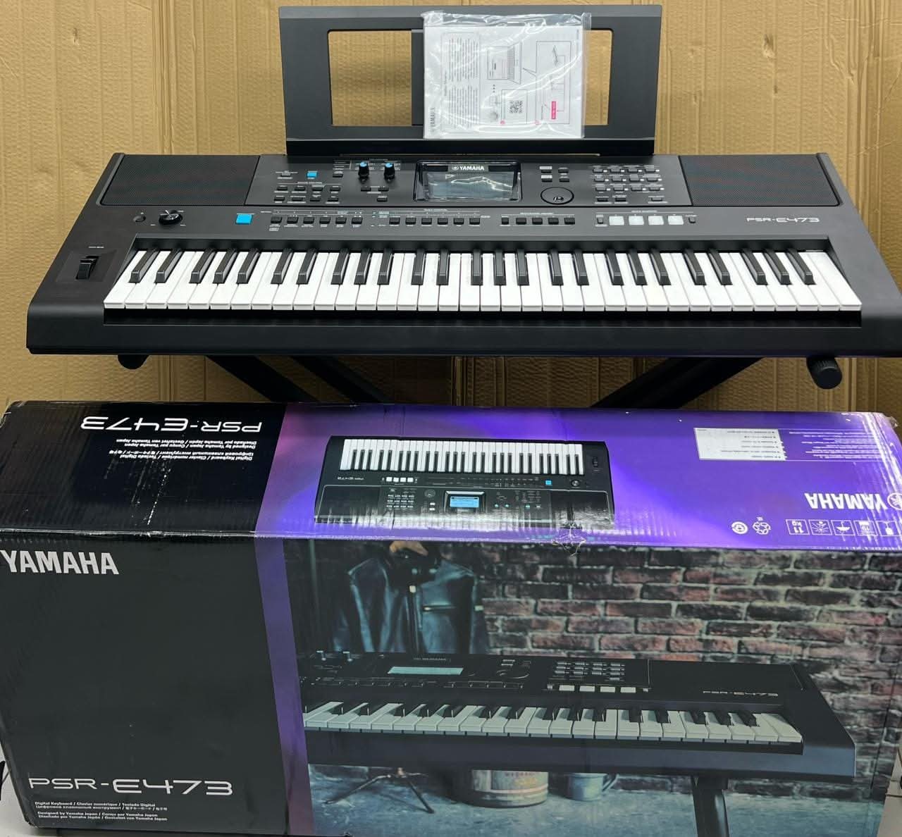 Yamaha PSR-E473 Portable Keyboard - photo 2 - City Sounds Nairobi