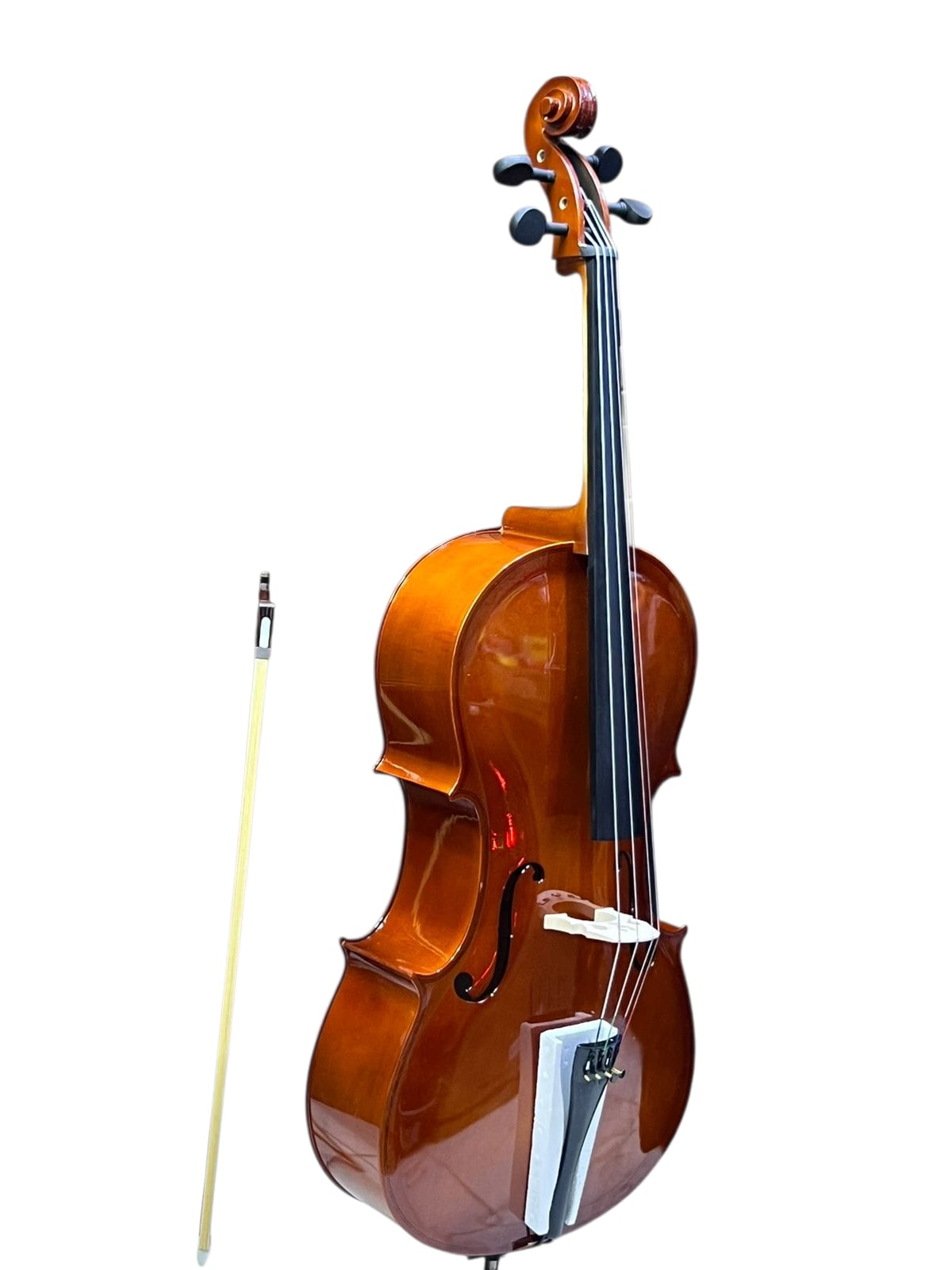 Acoustic Cello Full Size 4/4 with Bow - City Sounds Nairobi