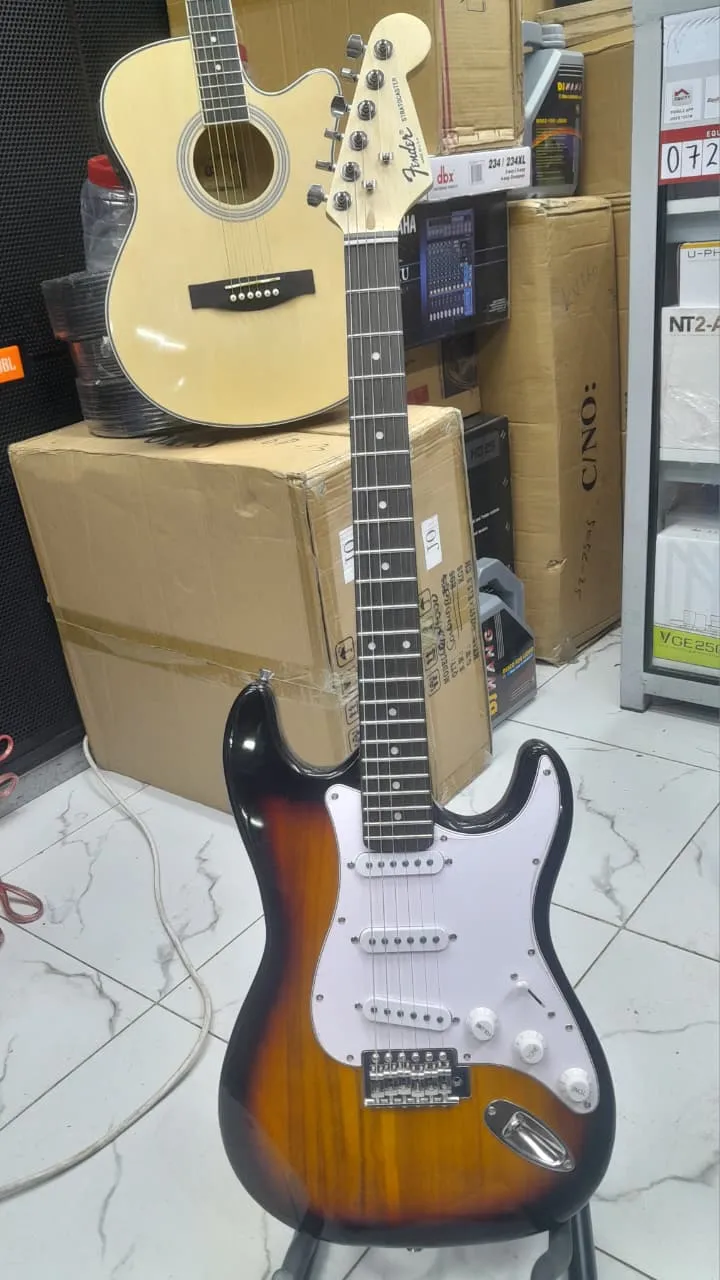 Fender Stratocaster Electric Guitar Sunburst - City Sounds Nairobi