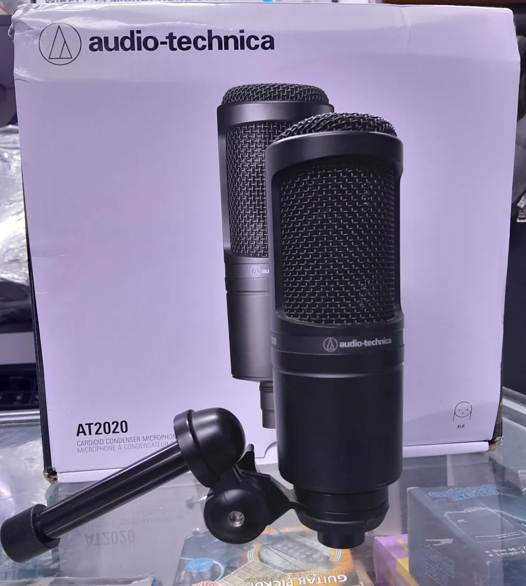 Audio-Technica AT2020 Cardioid Condenser Studio Microphone - City Sounds Nairobi