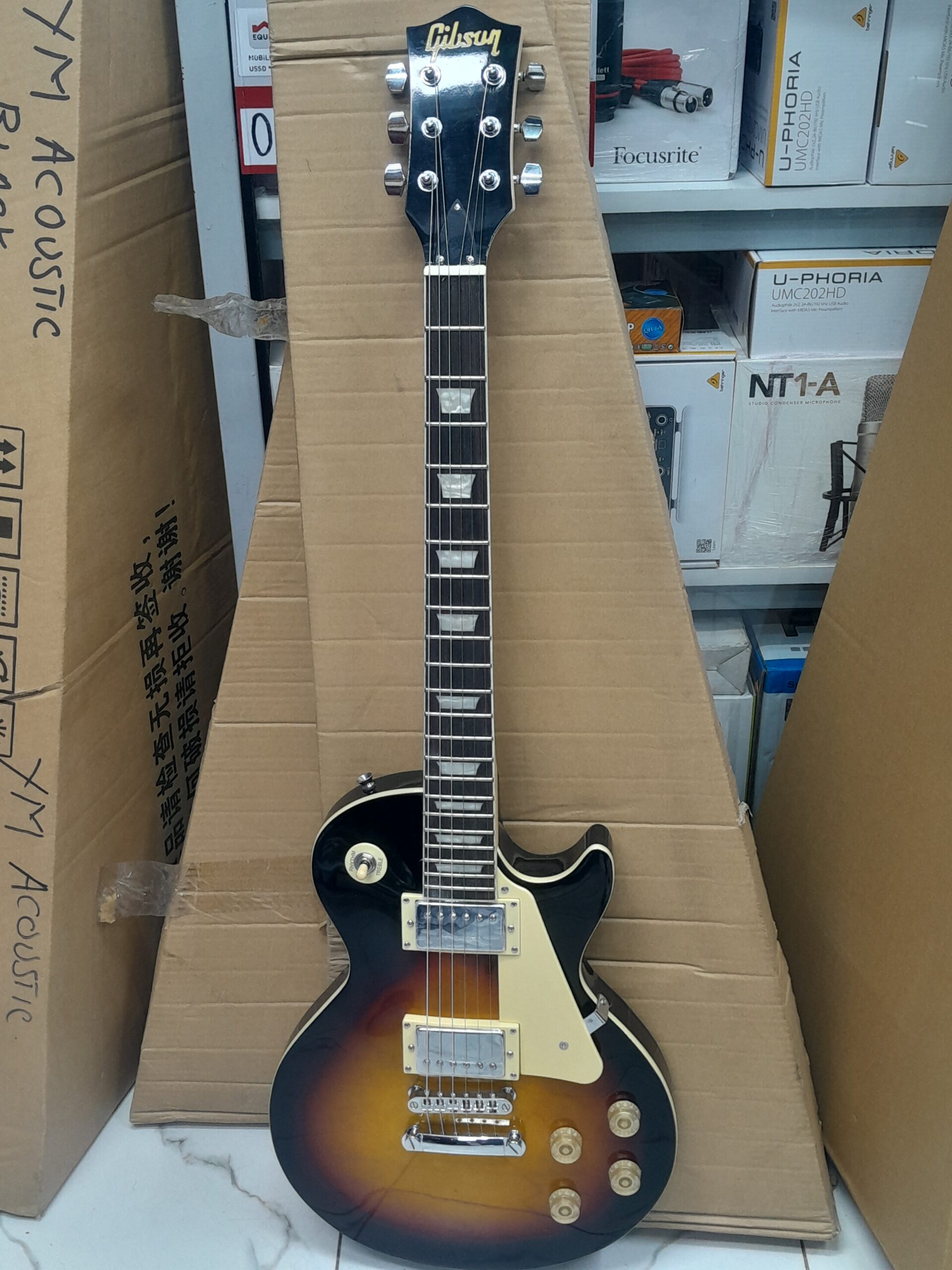 Gibson Les Paul Electric Guitar Sunburst - City Sounds Nairobi