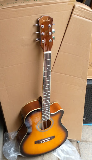 Fender Acoustic Cutaway Guitar - Sunburst Finish - City Sounds Nairobi