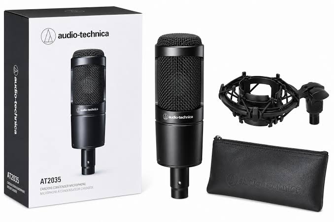Audio-Technica AT2035 Large-Diaphragm Condenser Microphone - City Sounds Nairobi